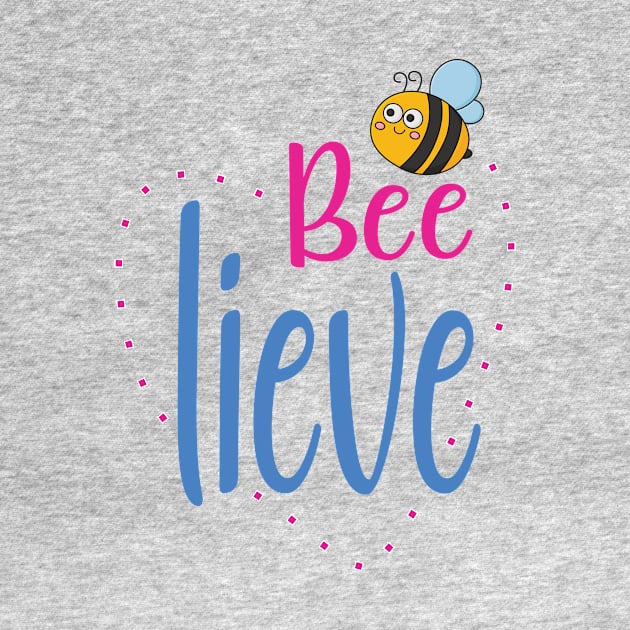 Believe in Yourself Kid's Bee Motivational by Dallen Fox